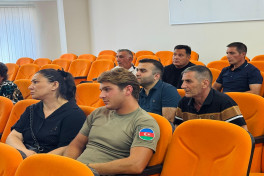 Xocalının Xanyurdu kəndinin sakinləri mina təhlükəsi ilə bağlı maarifləndirilib
