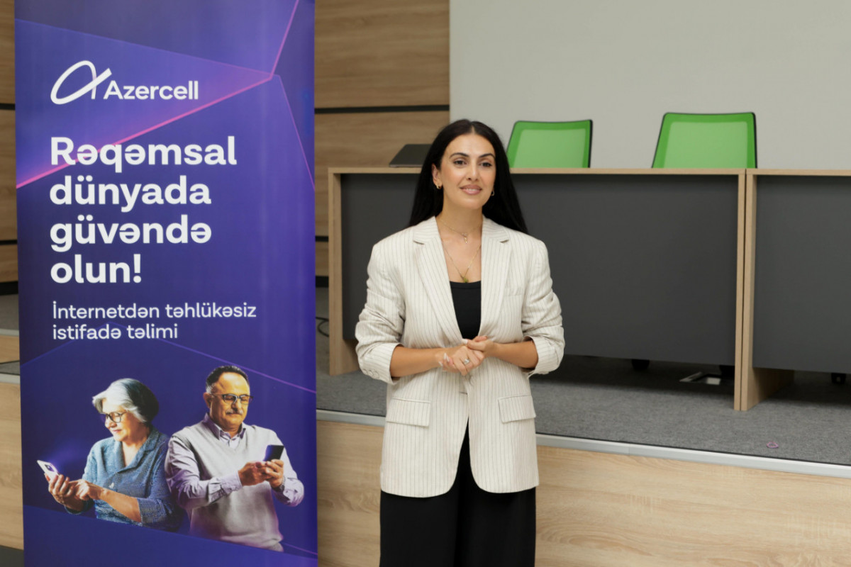Azercell Bərdədə yaşlılar üçün kibertəhlükəsizlik təlimi keçib
