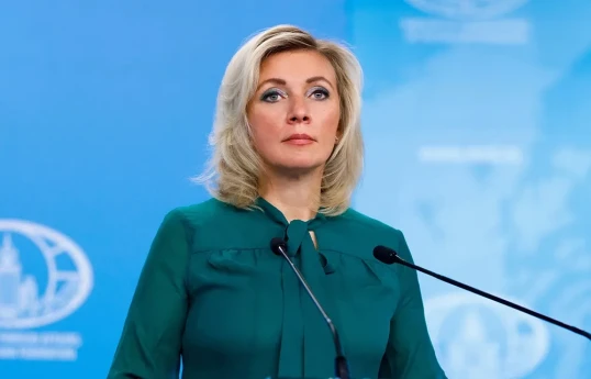 Rusiyanın Xarici İşlər Nazirliyinin rəsmi nümayəndəsi Mariya Zaxarova