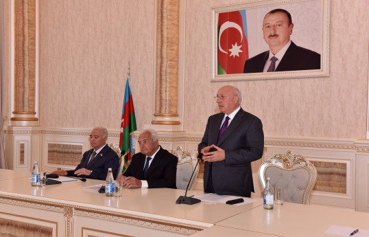 Sumqayıt Ağsaqqallar Şurasının hesabat konfransı keçirilib