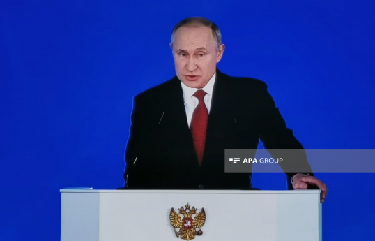 Putin: Rusiyanın ikibaşlı qartalı yalnız qərbə və şərqə deyil, cənuba da baxır
