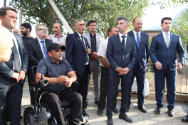 Şamaxının Mərzəndiyyə kəndində içməli su layihəsi həyata keçirilib
