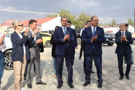 Şamaxının Mərzəndiyyə kəndində içməli su layihəsi həyata keçirilib
