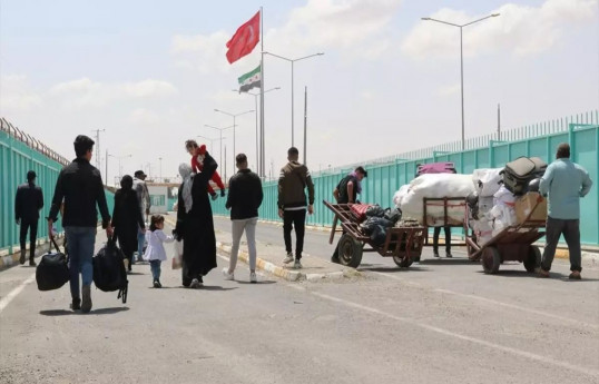 Nazir son 9 ayda Türkiyədən ölkəsinə qayıdan suriyalıların sayını açıqlayıb