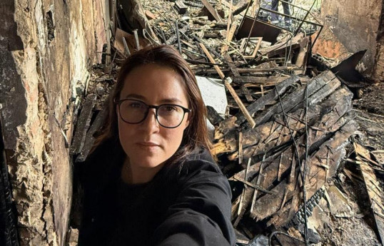 Ukrayna Baş naziri Rusiyanın hücumundan sonra Nazirlər Kabineti binasının içəridə necə göründüyünü göstərib - FOTO  - VİDEO  - YENİLƏNİB 