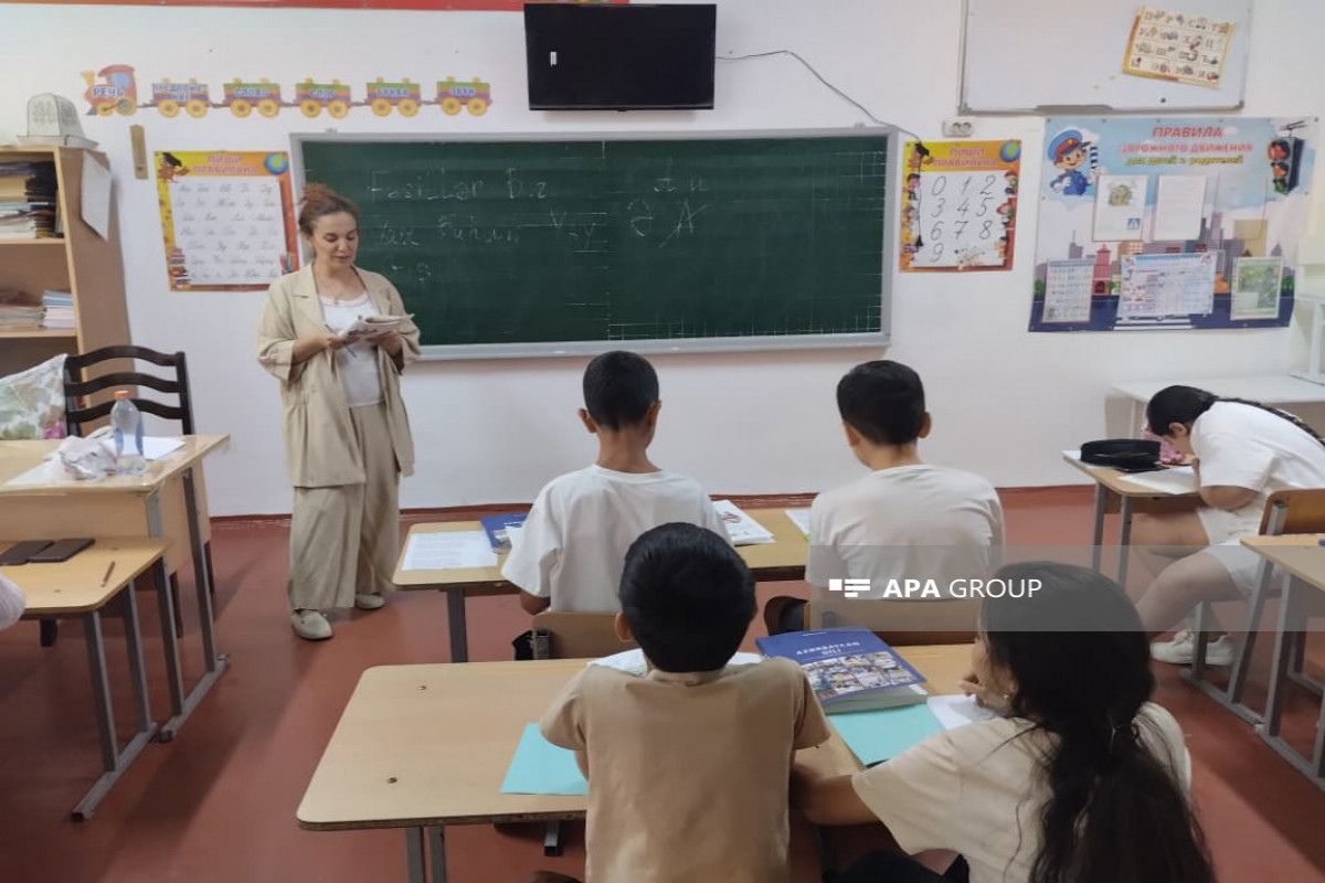 Qırğızıstanda həftəsonu Azərbaycan dili kurslarına start verilib - FOTO 