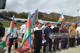 Növbəti köç karvanı Xocalının Xanyurdu kəndinə çatıb, açarlar təqdim olunub - YENİLƏNİB-1  - VİDEO 