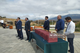 Növbəti köç karvanı Xocalının Xanyurdu kəndinə çatıb, açarlar təqdim olunub - YENİLƏNİB-1  - VİDEO 