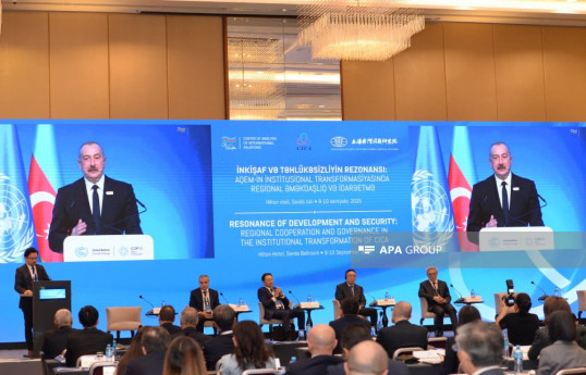 Prezident AQEM-in Beyin Mərkəzləri Forumu toplantısının iştirakçılarına müraciət ünvanlayıb - YENİLƏNİB 