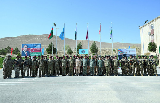 Azərbaycan, Qazaxıstan, Qətər, Özbəkistan, Pakistan və Türkiyə xüsusi təyinatlılarının təlimi keçirilir - FOTO 