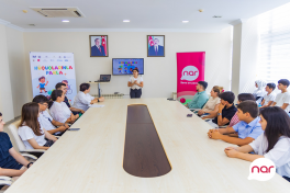 “Nar” uşaqlar üçün maarifləndirici tədbirlərə dəstək verir - FOTO 