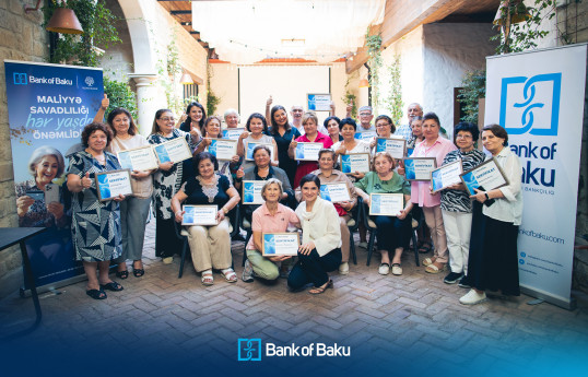 Maliyyə savadlılığı hər yaşda önəmlidir – "Bank of Baku"dan təlim - FOTO 
