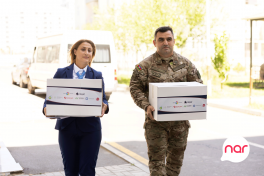 “Nar” və “YAŞAT” Fondu Bilik günü münasibətilə şəhid övladlarını təbrik edib