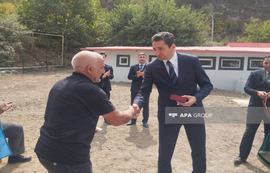 Xocalının Şuşakənd kəndinə ilk köç olub, açarlar təqdim edilib - FOTO 