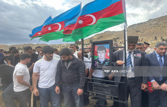 Birinci Qarabağ müharibəsində şəhid olan Cəlal Abdullayevin qalıqları Qobustanda dəfn olunub - FOTO 
