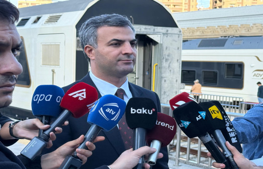 Abşeron dairəvi dəmir yolu üzrə hərəkət cədvəli avtomobil yollarının təmiri işlərinə uyğun optimallaşdırılıb