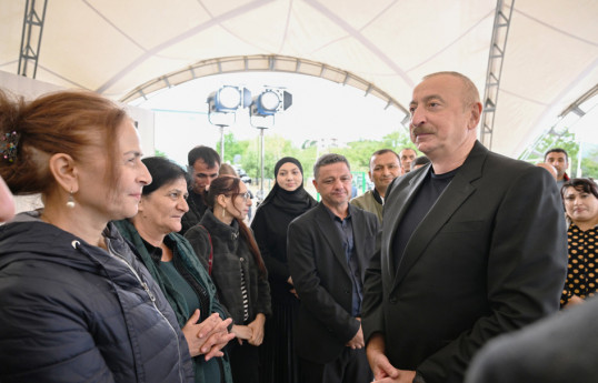 Prezident: Qarabağda və Zəngəzurda gedən quruculuq dünyanın heç bir yerində yoxdur