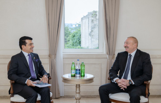 Prezident İlham Əliyev ICESCO-nun Baş direktorunu qəbul edib - YENİLƏNİB 