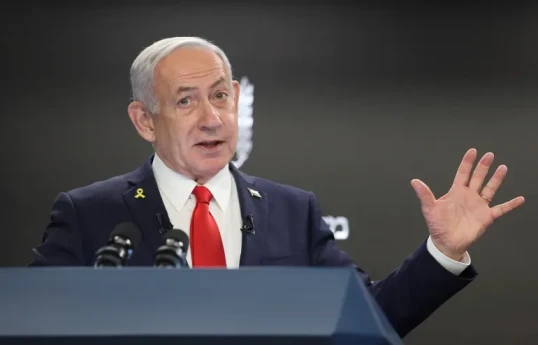 İsrailin Baş naziri Benyamin Netanyahu