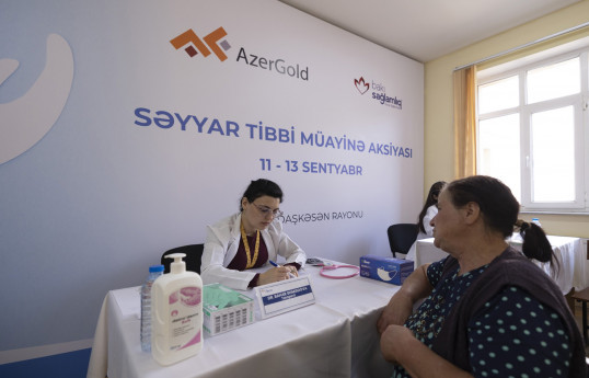 “AzerGold”un təşkilatçılığı ilə keçirilən sayca 5-ci səyyar tibbi müayinə aksiyasına yekun vurulub - FOTO 