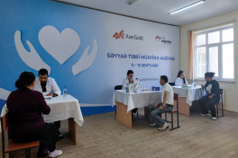 “AzerGold”un təşkilatçılığı ilə keçirilən sayca 5-ci səyyar tibbi müayinə aksiyasına yekun vurulub - FOTO 