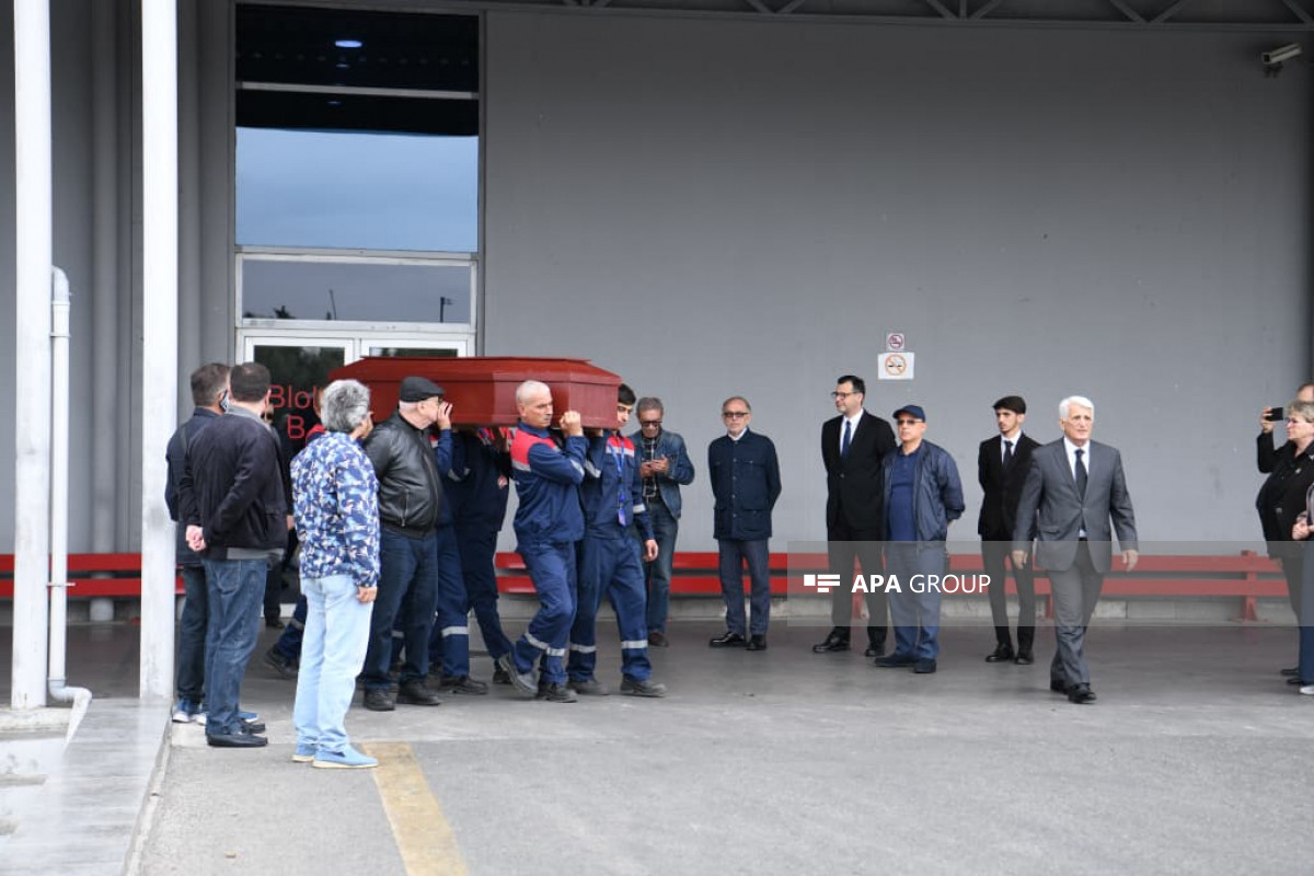Xalq artisti Hacı Murad Yagizarovun nəşi Azərbaycana gətirilib - FOTO  - VİDEO 