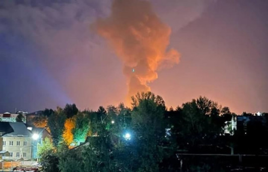 Ukrayna dronları Saratovda “Rosneft”in zavoduna hücum edib - VİDEO 