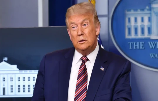 ABŞ prezidenti Donald Tramp