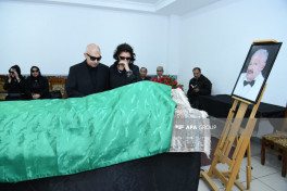 Xalq artisti Hacı Murad Yagizarov II Fəxri xiyabanda dəfn edilib - FOTO  - YENİLƏNİB-1 