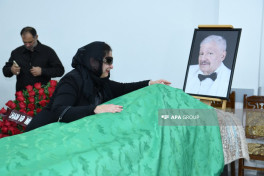 Xalq artisti Hacı Murad Yagizarov II Fəxri xiyabanda dəfn edilib - FOTO  - YENİLƏNİB-1 