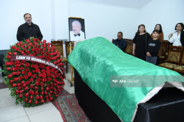 Xalq artisti Hacı Murad Yagizarov II Fəxri xiyabanda dəfn edilib - FOTO  - YENİLƏNİB-1 