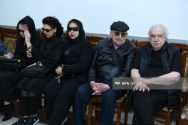 Xalq artisti Hacı Murad Yagizarov II Fəxri xiyabanda dəfn edilib - FOTO  - YENİLƏNİB-1 