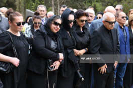 Xalq artisti Hacı Murad Yagizarov II Fəxri xiyabanda dəfn edilib - FOTO  - YENİLƏNİB-1 