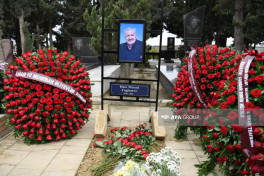 Xalq artisti Hacı Murad Yagizarov II Fəxri xiyabanda dəfn edilib - FOTO  - YENİLƏNİB-1 