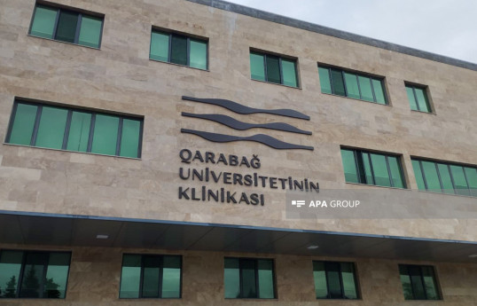 Qarabağ Universitetinin Klinikasına, Tibb və sağlamlıq elmləri fakültəsinin tədris korpusuna media-tur təşkil olunub - FOTO 