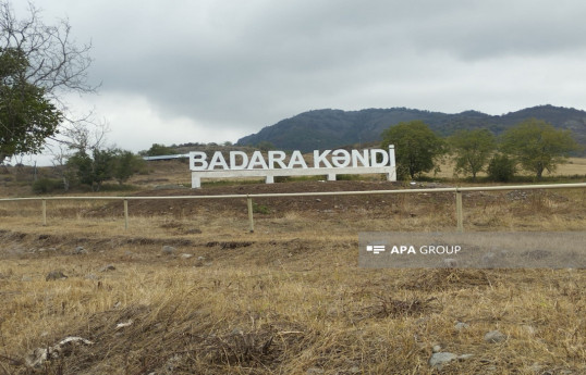 Xocalının Badara kəndinə media-tur təşkil olunub - FOTO 