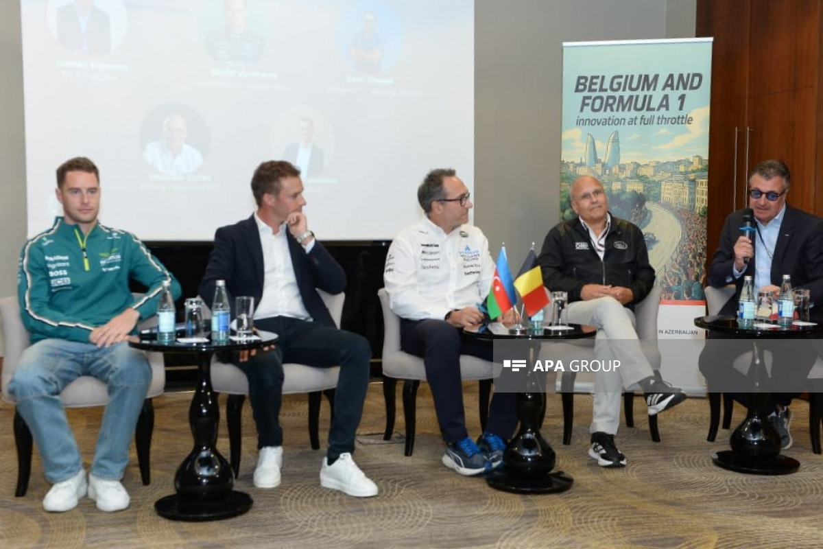 Belçika səfirliyi “Formula 1”lə bağlı tədbir keçirib - FOTO 