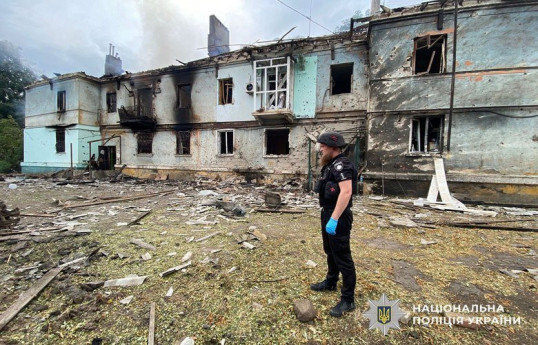 Rusiya ordusu  Konstantinovkanı bombalayıb, 5 nəfər ölüb