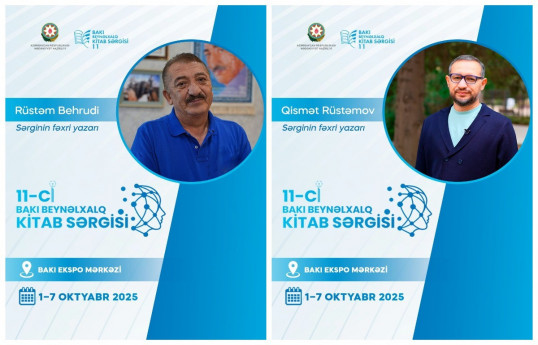 Bakı Beynəlxalq Kitab Sərgisinin fəxri yazarları məlum olub