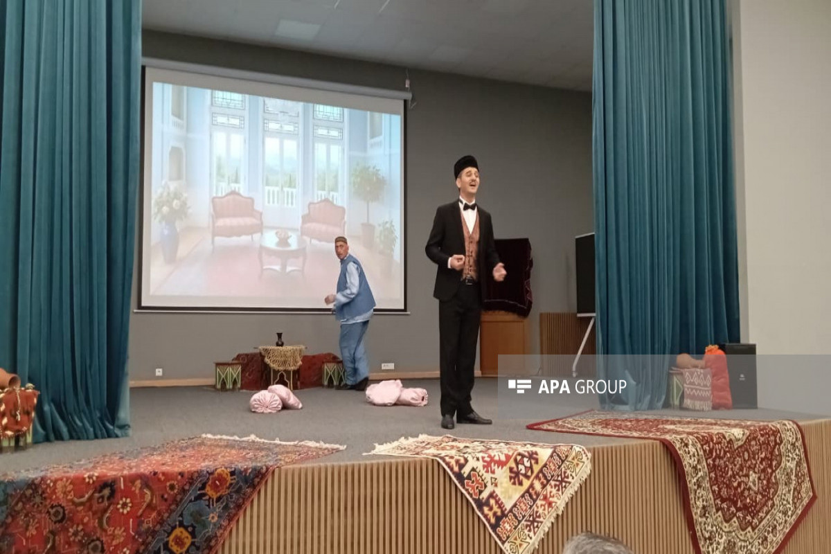 Xankəndidə “Arşın mal alan” operettası nümayiş olunub - FOTO 