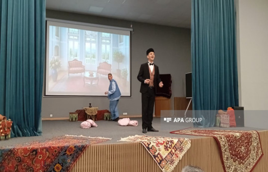 Xankəndidə “Arşın mal alan” operettası nümayiş olunub - FOTO 