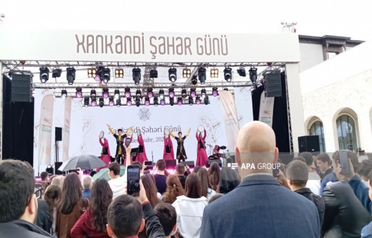 Xankəndi şəhər günü münasibətilə konsert proqramı təşkil edilib