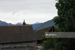 Zaqatalada yüksək dağlıq ərazilərə qar yağıb - FOTO 