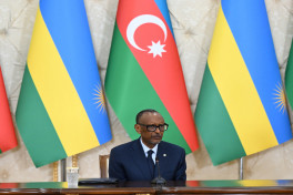 Azərbaycanla Ruanda arasında sənədlər mübadilə olunub, prezidentlər mətbuata bəyanatlarla çıxış edib - YENİLƏNİB 