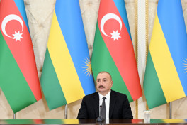 Azərbaycanla Ruanda arasında sənədlər mübadilə olunub, prezidentlər mətbuata bəyanatlarla çıxış edib - YENİLƏNİB 