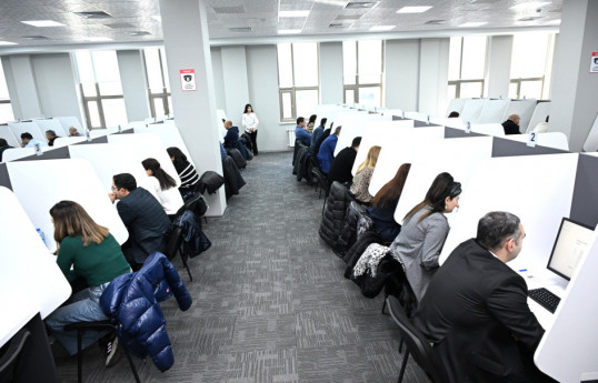 Hakim vəzifəsinə namizədlər üçün test imtahanı keçirilib - YENİLƏNİB 