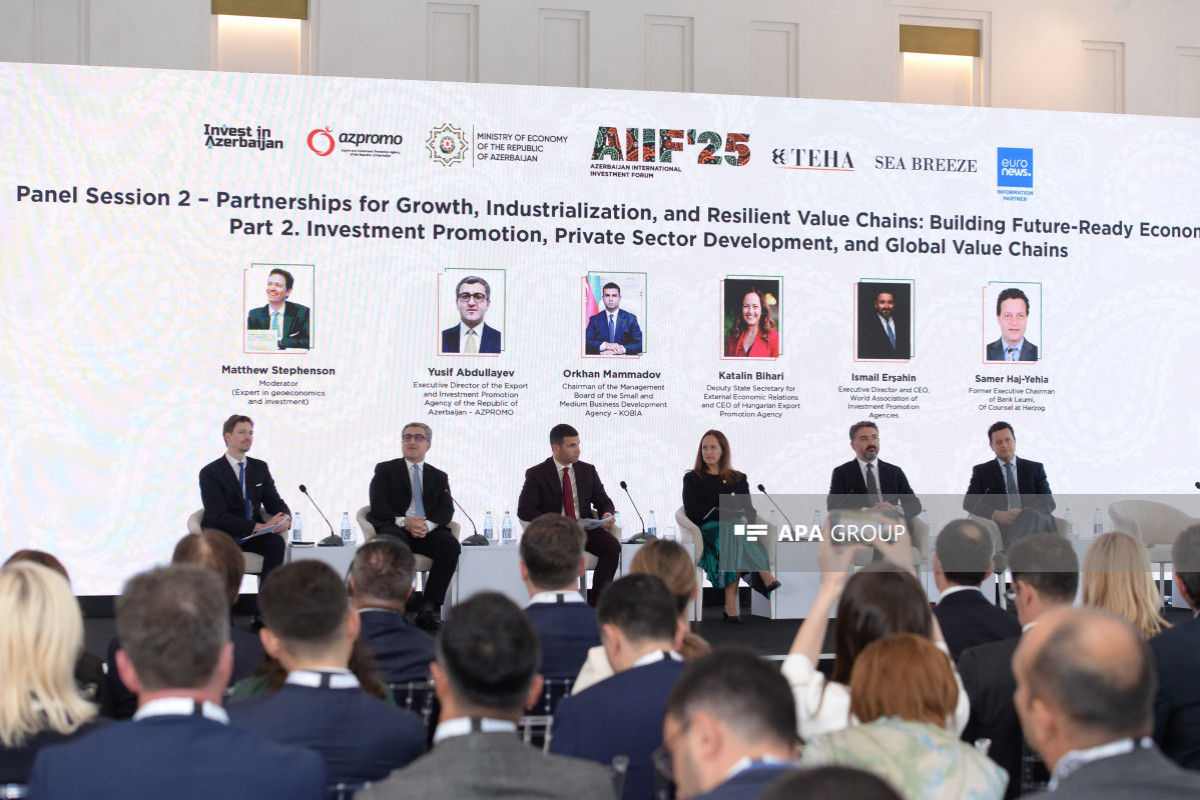 “Yaşıl Enerji Sənaye Parkı”nın yaradılması ilə bağlı Anlaşma Memorandumu imzalanıb