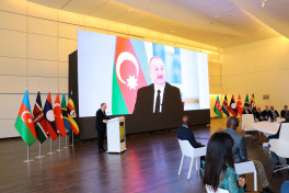Prezident Bakıda keçirilən prokurorların beynəlxalq konfransına müraciət ünvanlayıb - YENİLƏNİB  - FOTO 