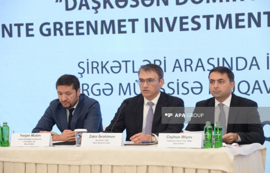 “AzerGold” sədri Daşkəsən dəmir filizi yataqlarının ehtiyatlarını açıqlayıb