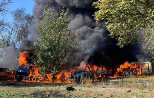 Rusiya Zaporojyeyə zərbələr endirib, ölən və yaralananlar var